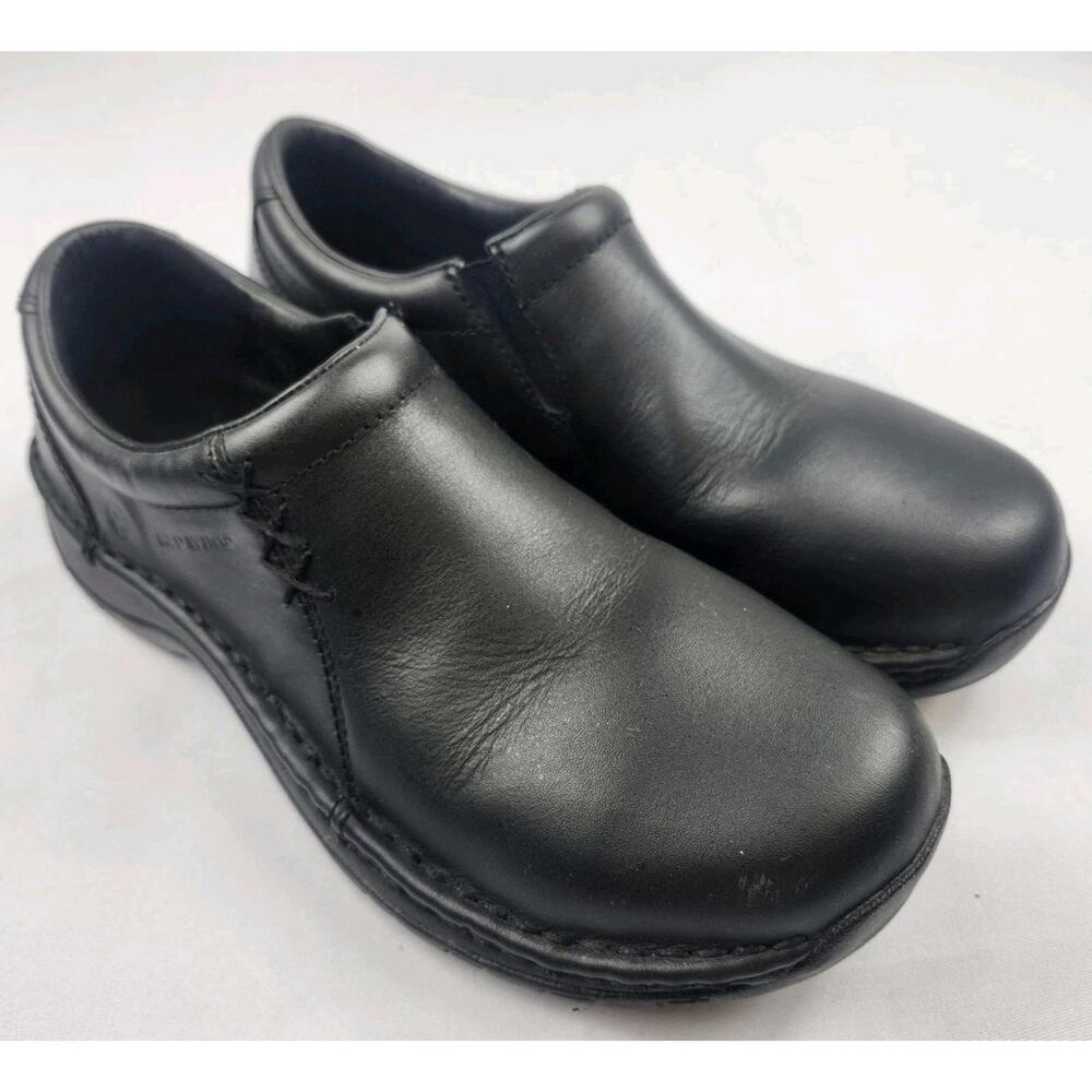 Red Wing Womens Size 8.5 B Slip On Hard Toe Slip & Oil Resistant ASTMF Black